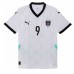 Maillot de foot L'Autriche Marcel Sabitzer #9 Extérieur vêtements Europe 2024 Manches Courtes